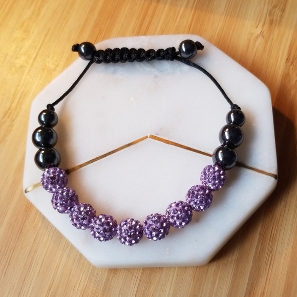 3 adjustable bead bracelets - Picture 7 of 7